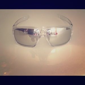 Oakley Dispatch Clear frame Mirror lens